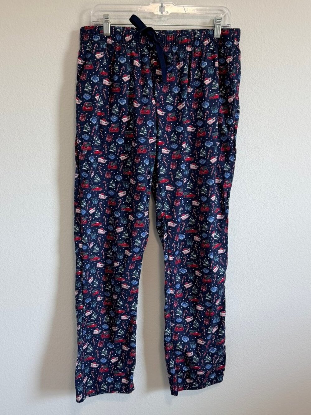 Vineyard Vines Candy Cane Christmas Holiday 100% Cotton Pajama Pants Size M